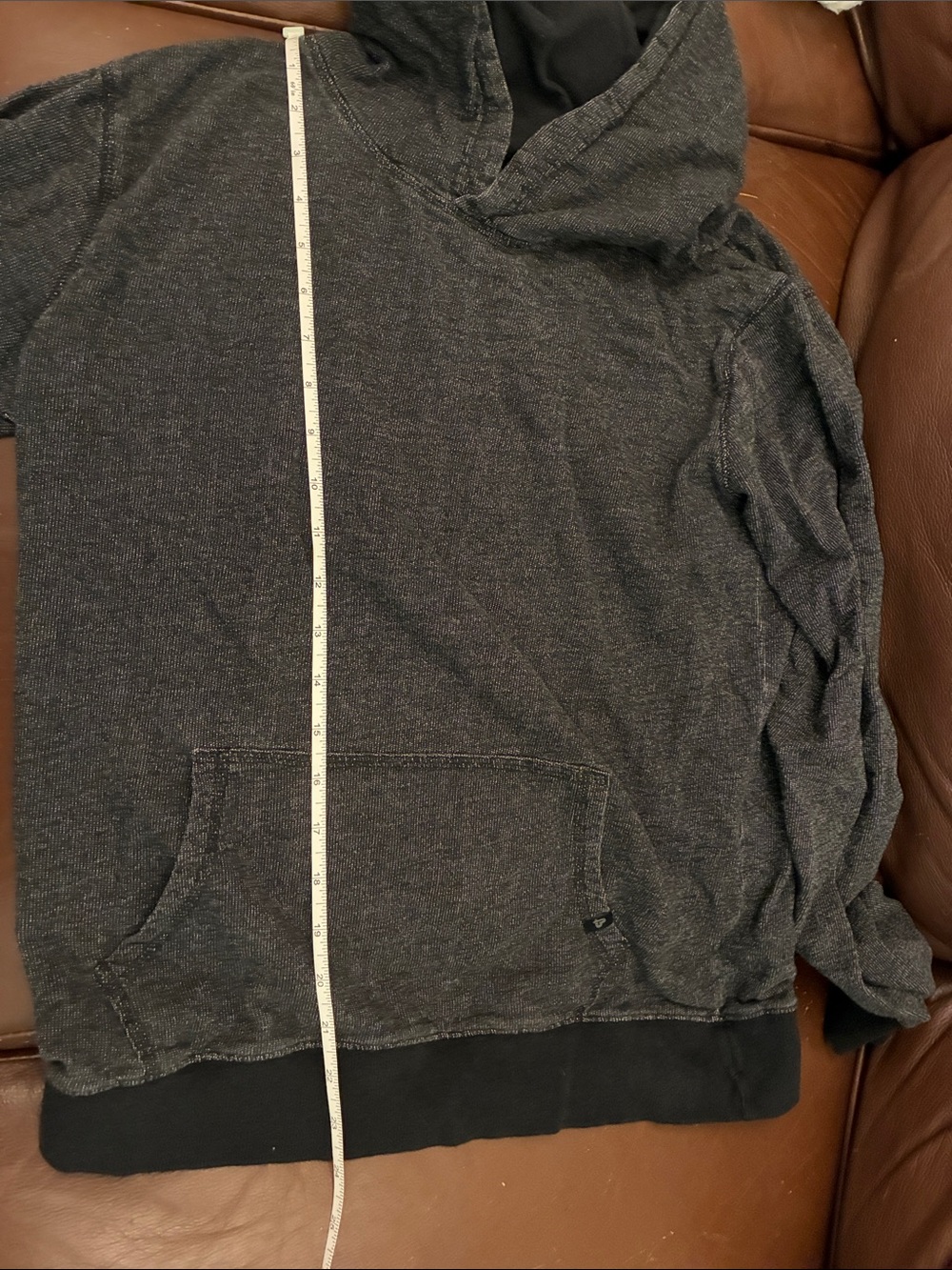2/$40!! Pact 100% organic cotton hoodie  Pullover black. Men’s Small. - Picture 10 of 16